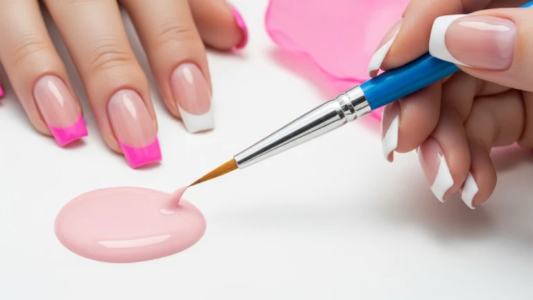nail art brush for french tips
