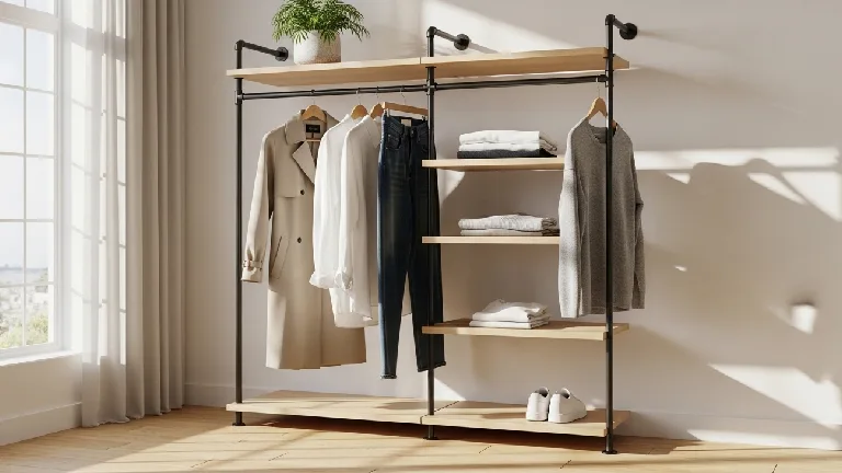 clothes rack clothing