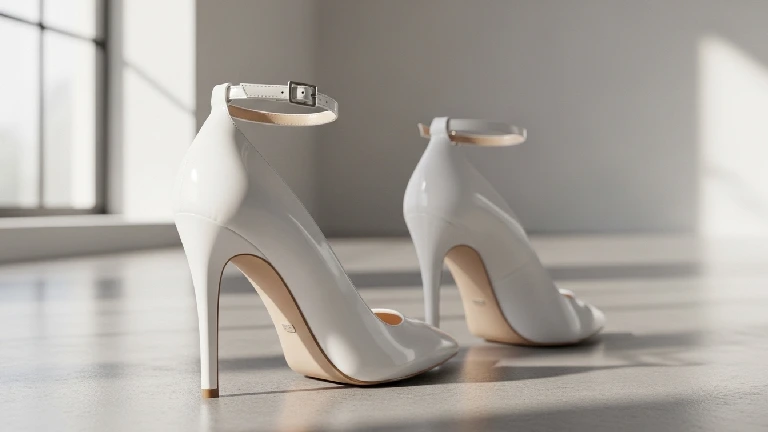 white heels