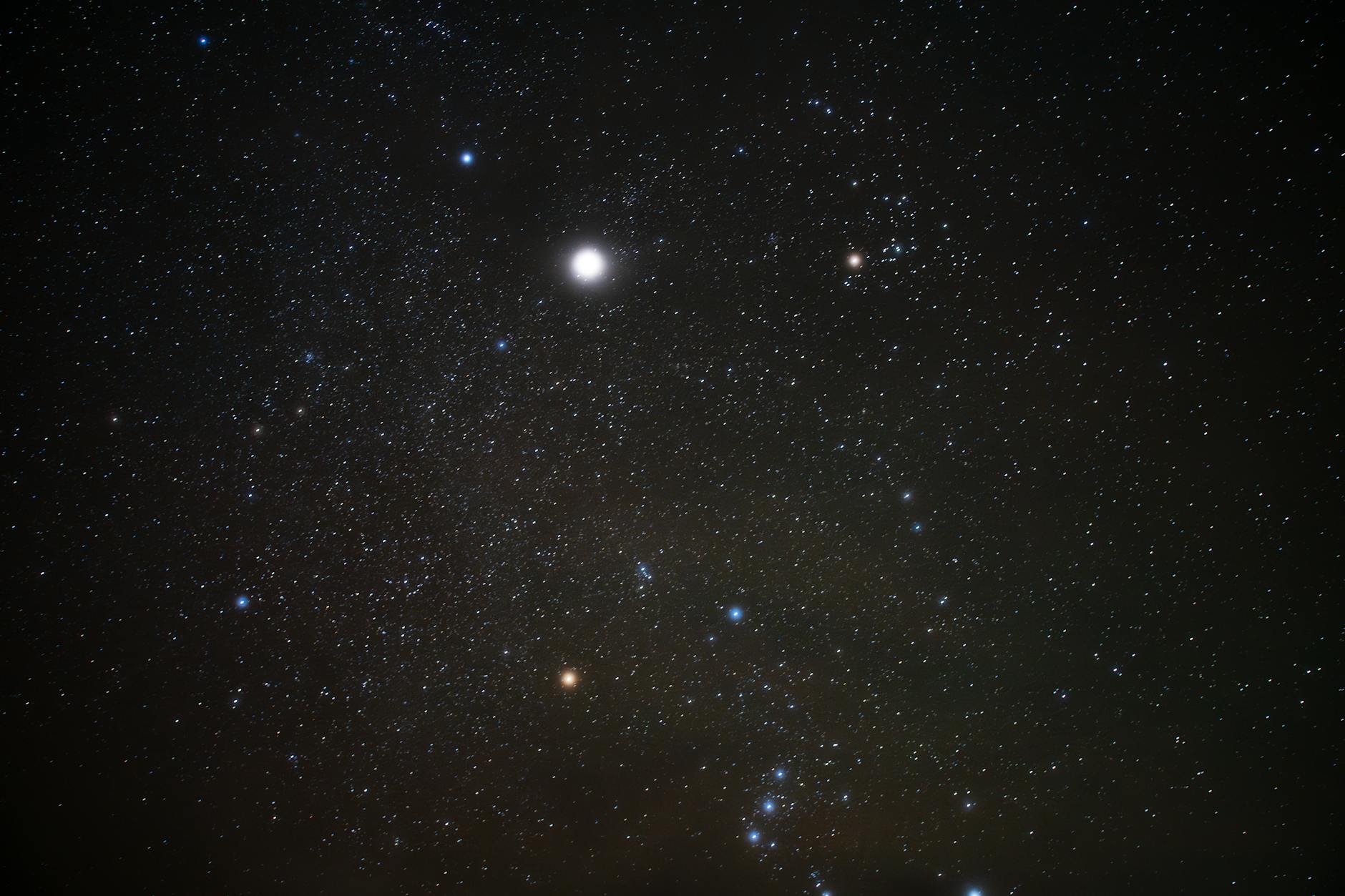 Arcturus star night sky