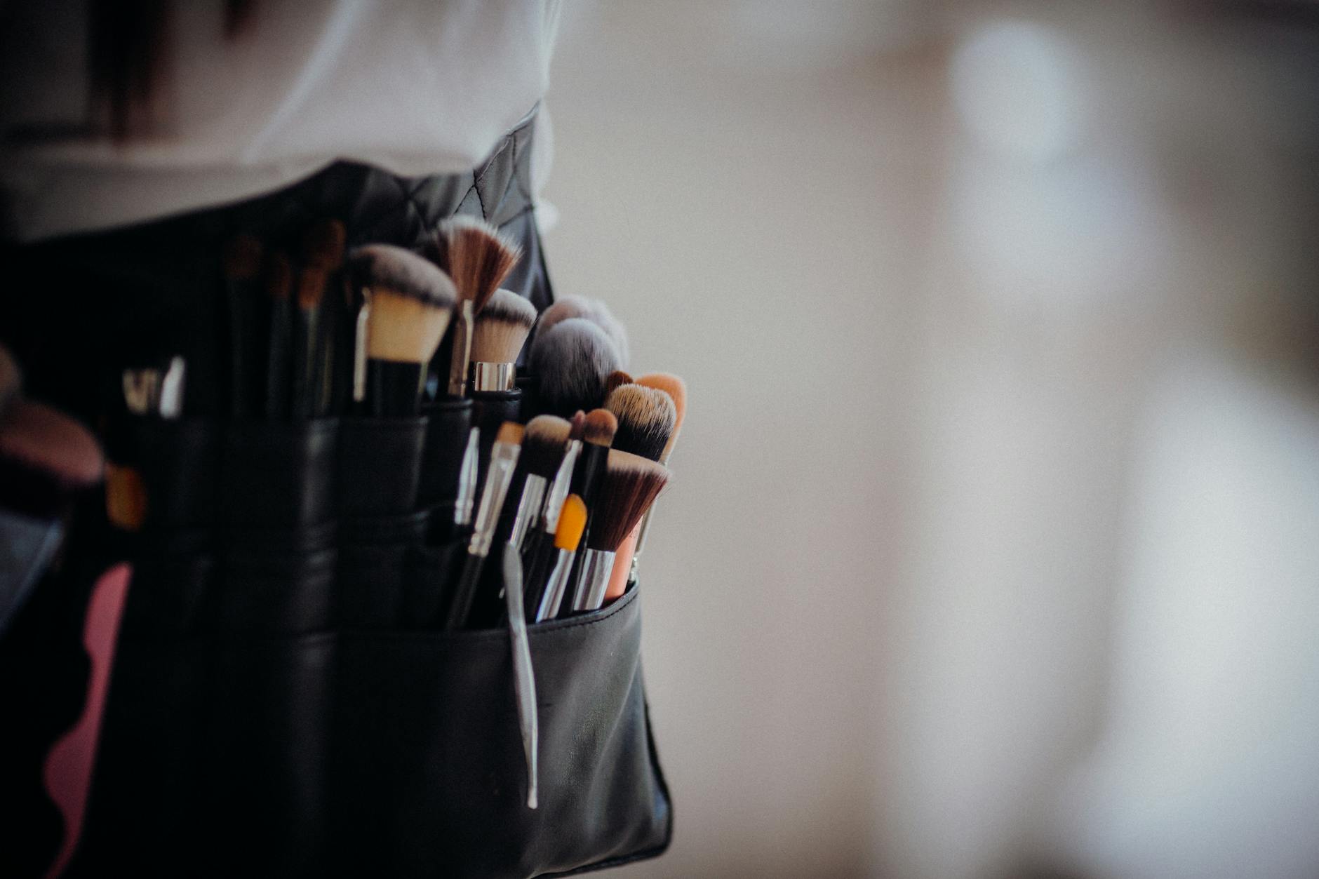 professional makeup application