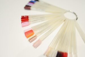 gel vs acrylic nails side by side