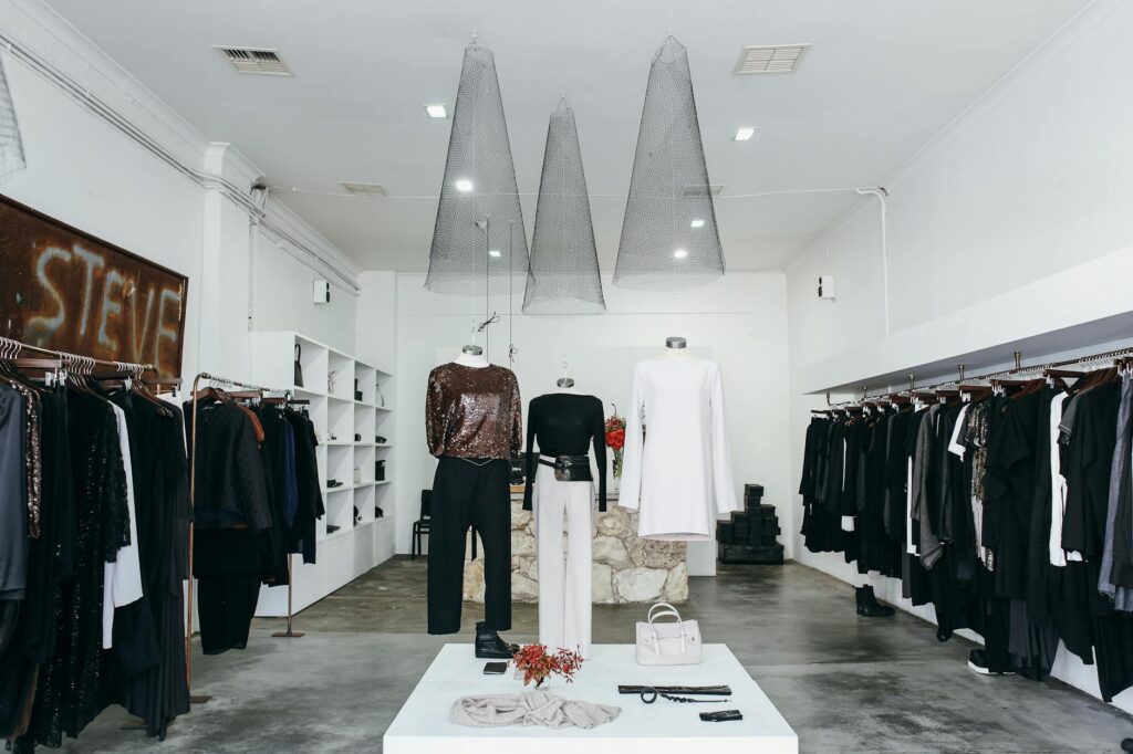 modesto boutique interior