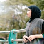 woman with stylish mini bag